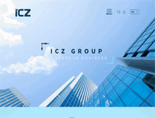 Tablet Screenshot of iczgroup.com